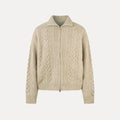 Everest Cable Zip Sweater