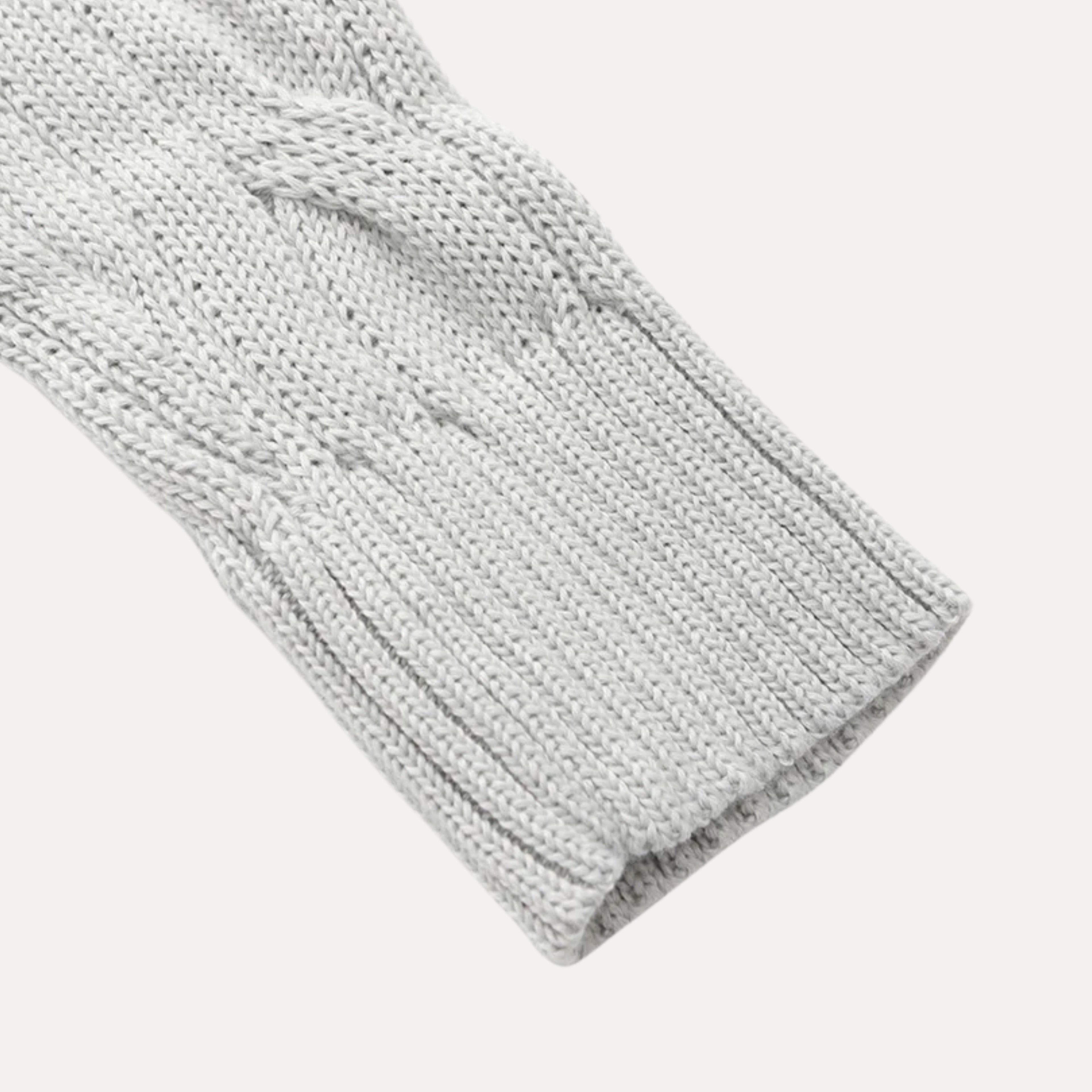 Arden Cable Zip Sweater