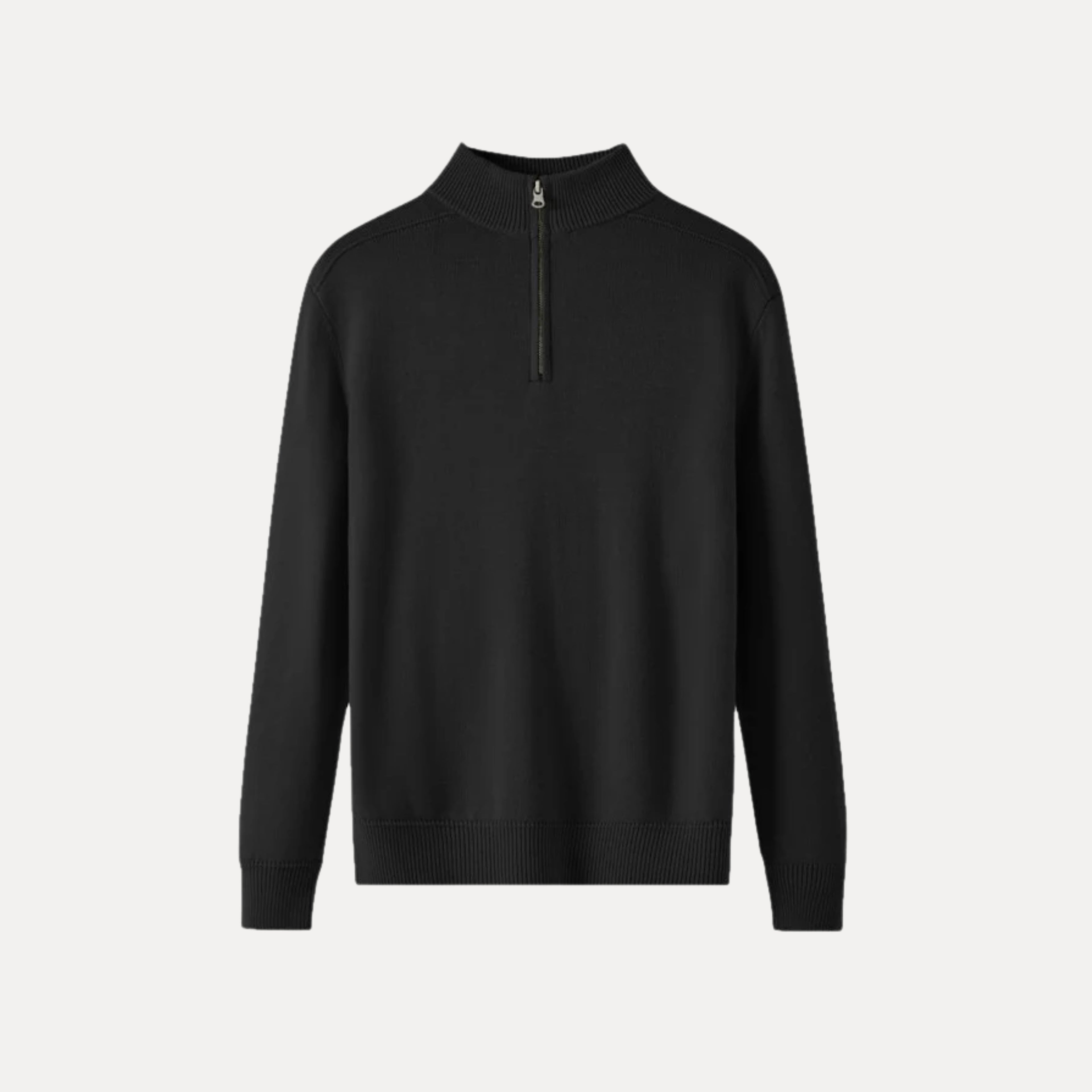Half-Zip Knit Sweater