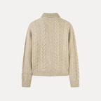 Everest Cable Zip Sweater