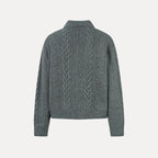 Everest Cable Zip Sweater