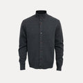 Button Neck Knit Cardigan
