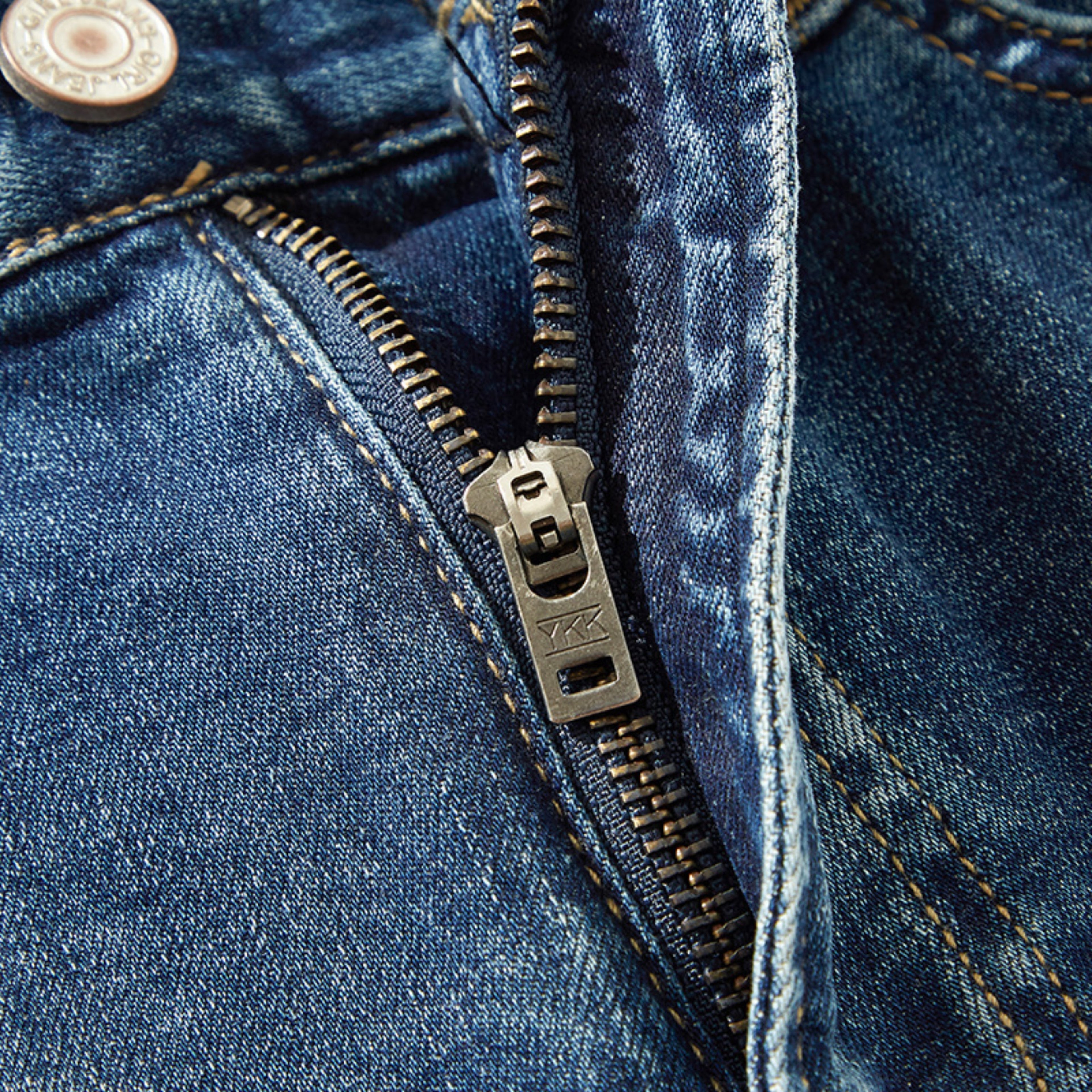 Classic Blue Straight Jeans