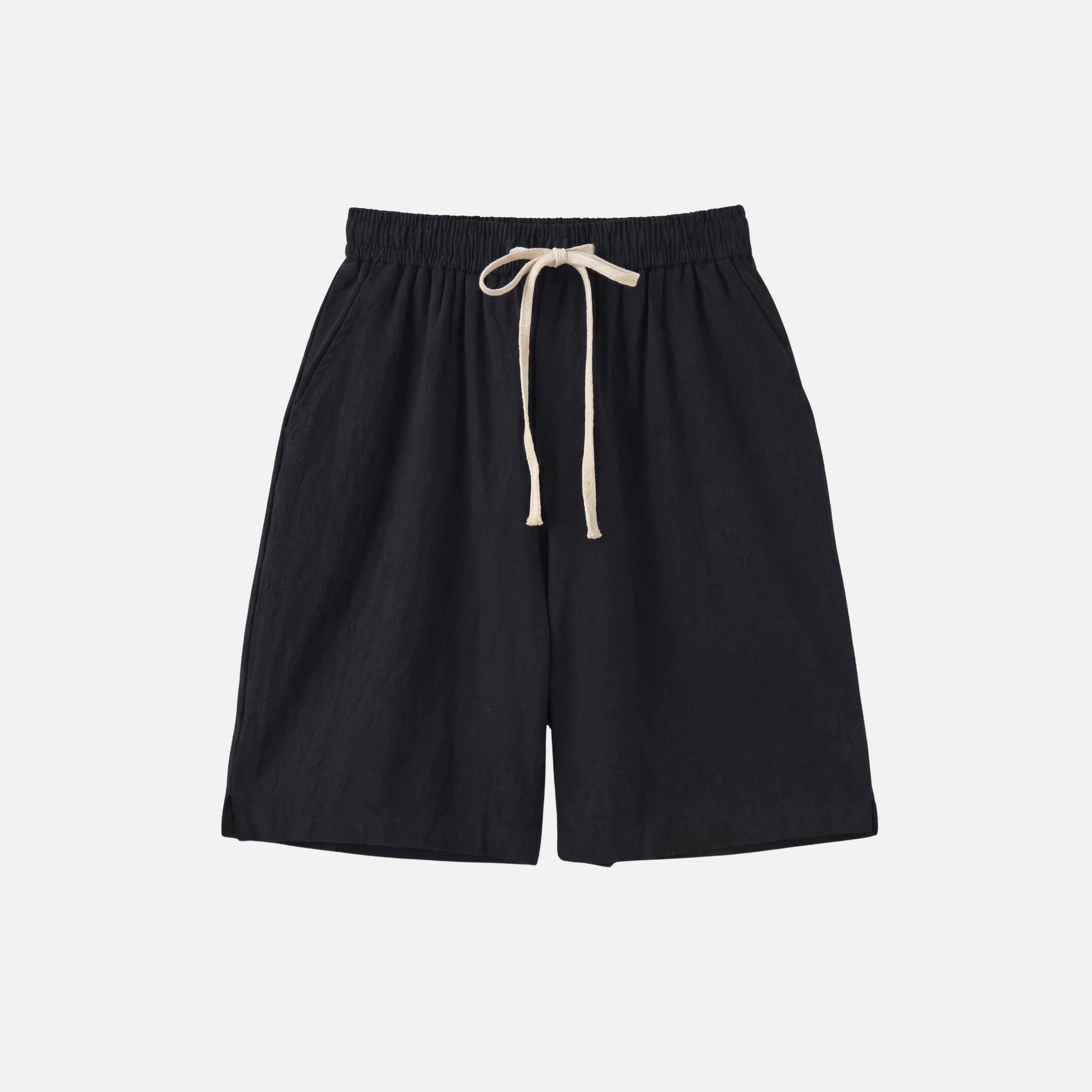 Relaxed Linen Shorts